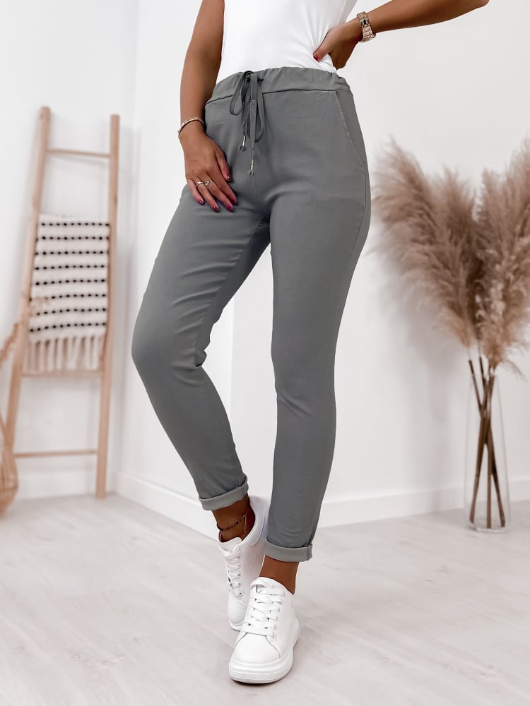 SPODNIE BOLT CIEMNOSZARE