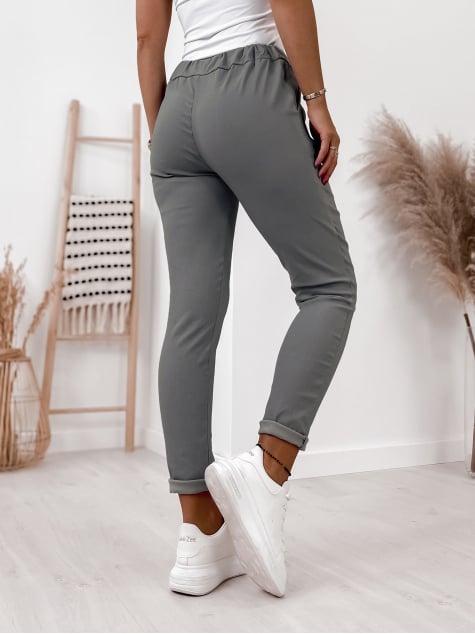 SPODNIE BOLT CIEMNOSZARE