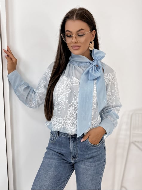 BLUZKA RELICTA BŁĘKITNA