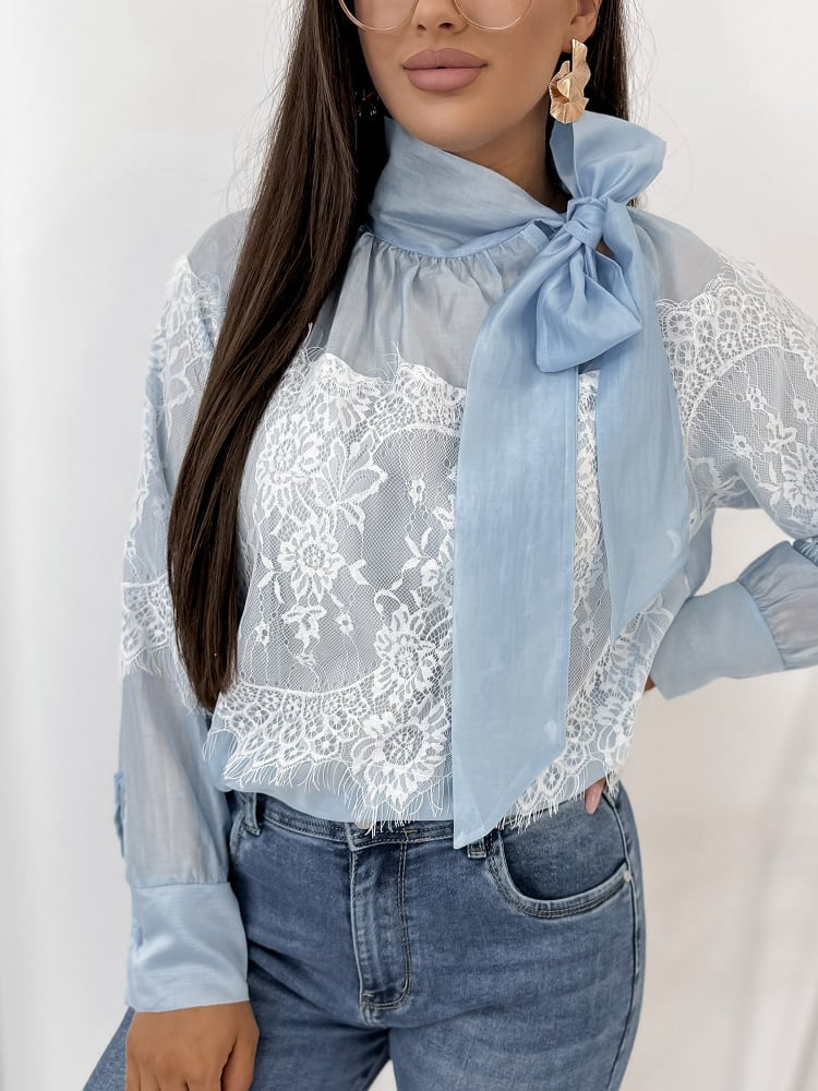 BLUZKA RELICTA BŁĘKITNA