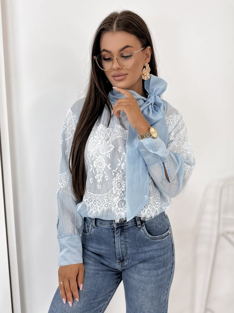 BLUZKA RELICTA BŁĘKITNA