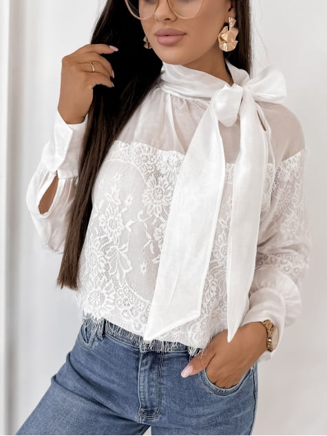 BLUZKA RELICTA BIAŁA