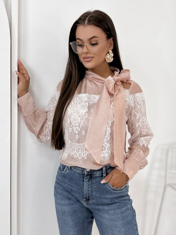 BLUZKA RELICTA PUDROWY RÓŻ