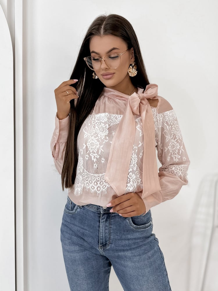 BLUZKA RELICTA PUDROWY RÓŻ