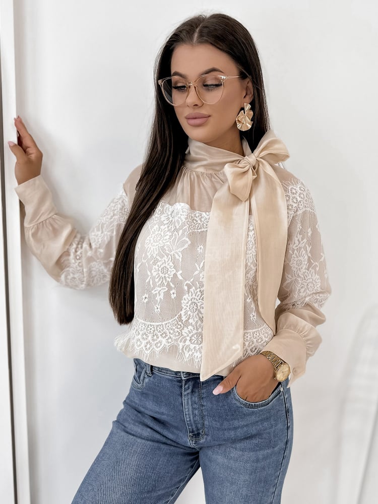 BLUZKA RELICTA BEŻOWA