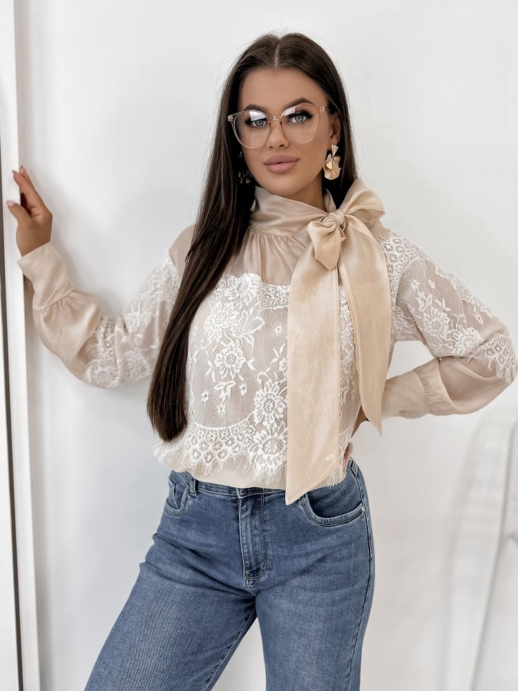 BLUZKA RELICTA BEŻOWA