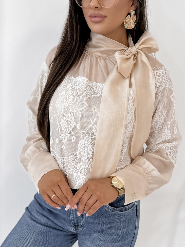 BLUZKA RELICTA BEŻOWA