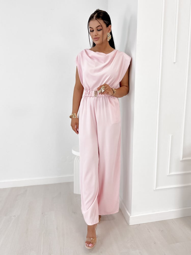 KOMBINEZON ULTIMO JASNORÓŻOWY