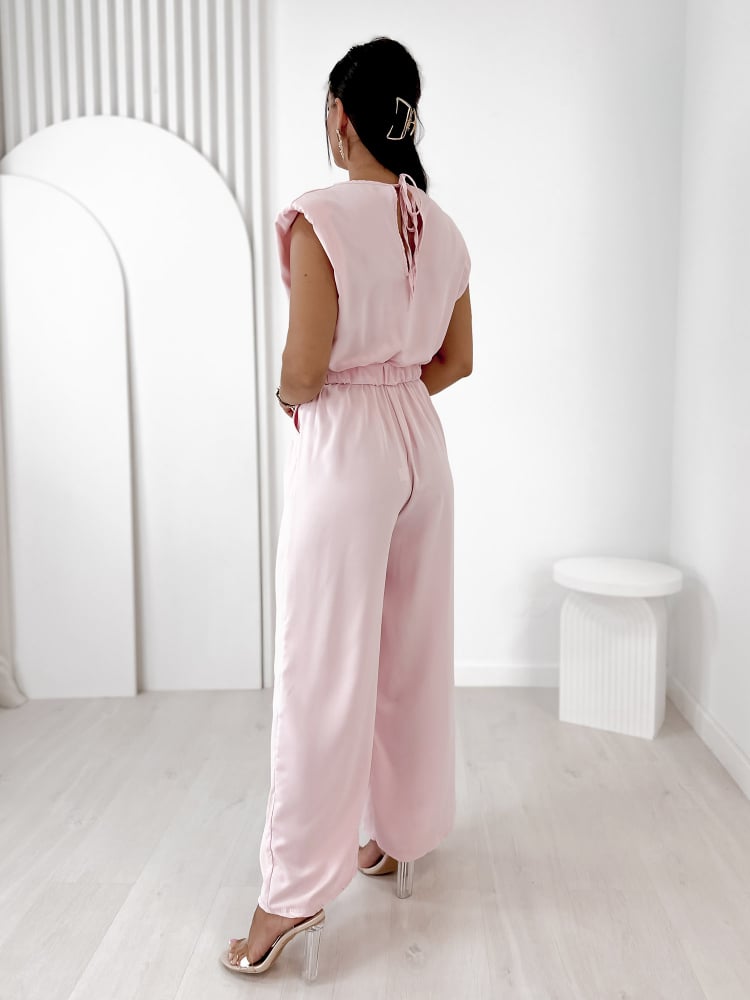 KOMBINEZON ULTIMO JASNORÓŻOWY