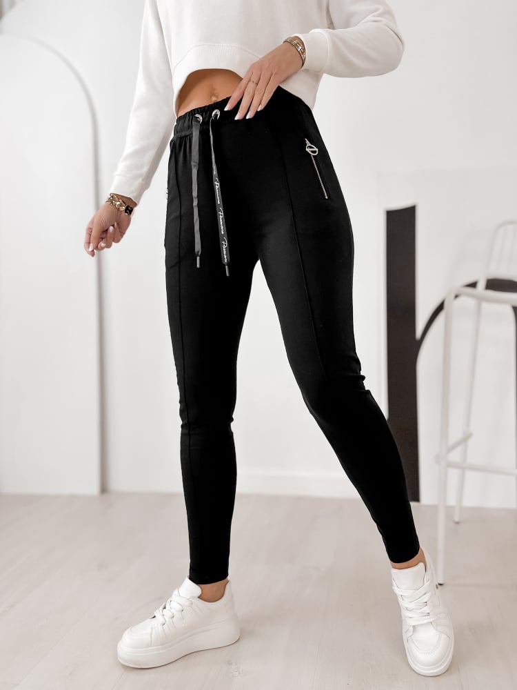 SPODNIE REGALIA CZARNE