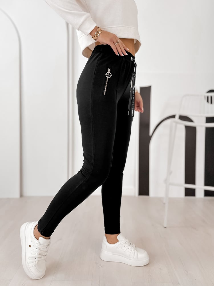 SPODNIE REGALIA CZARNE