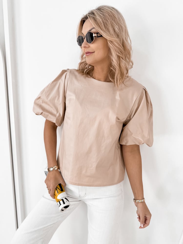 BLUZKA AURELIUS BEŻOWA