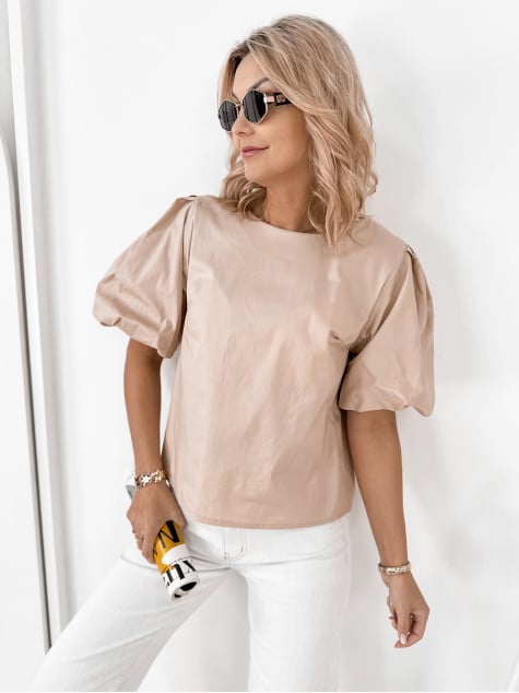 BLUZKA AURELIUS BEŻOWA