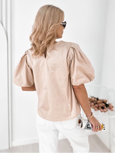 BLUZKA AURELIUS BEŻOWA