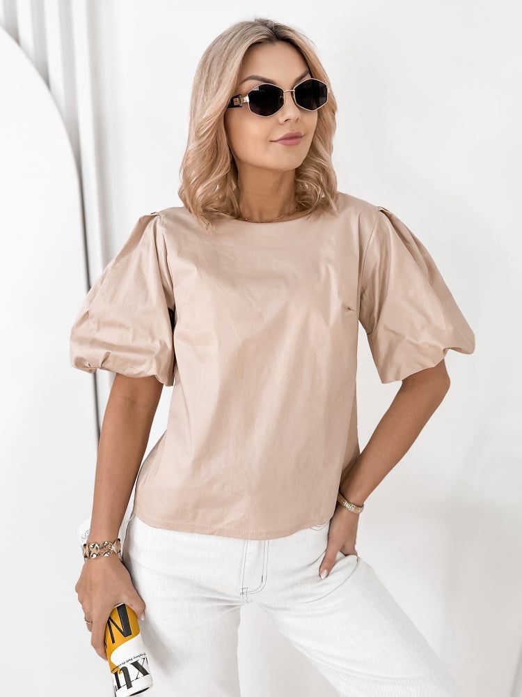 BLUZKA AURELIUS BEŻOWA