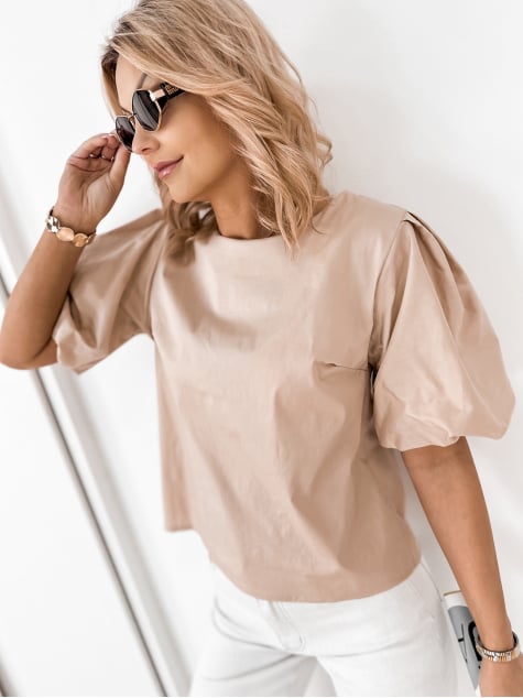BLUZKA AURELIUS BEŻOWA