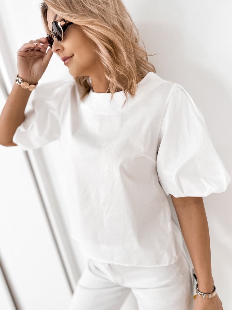 BLUZKA AURELIUS BIAŁA