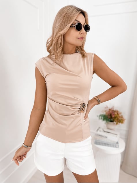 BLUZKA SIGNUM BEŻOWA