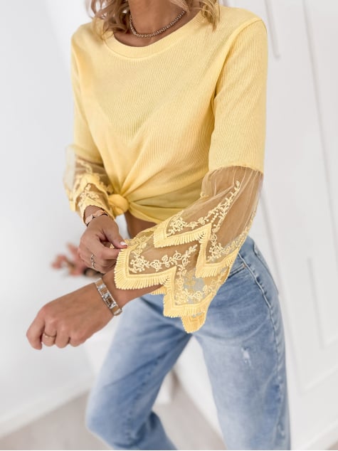 BLUZKA CREDO ŻÓŁTA