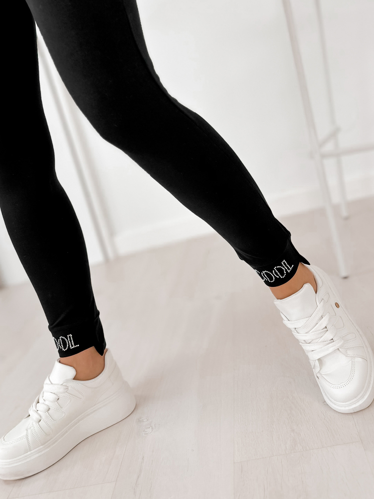 SPODNIE JACINTE CZARNE