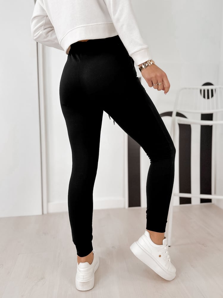 SPODNIE NERION CZARNE