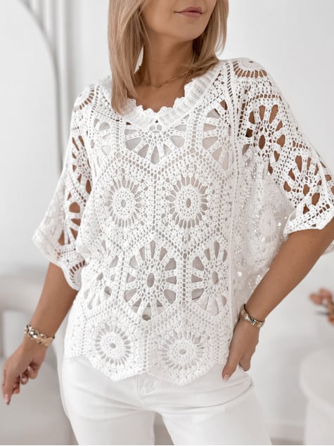 BLUZKA ACARIO BIAŁA