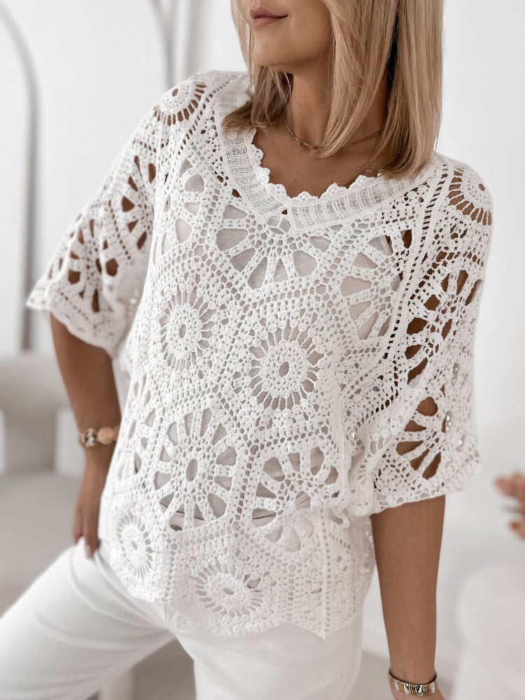 BLUZKA ACARIO BIAŁA