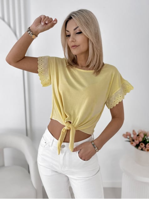 BLUZKA ARABELA ŻÓŁTA