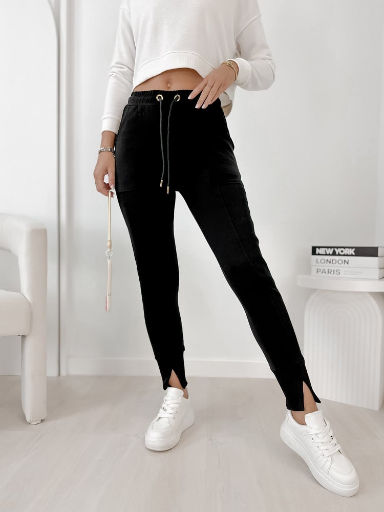 SPODNIE TIDES CZARNE