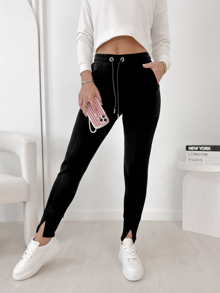 SPODNIE TIDES CZARNE