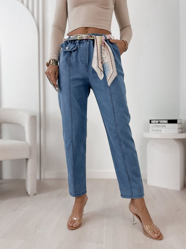 SPODNIE ROTFELD JEANSOWE