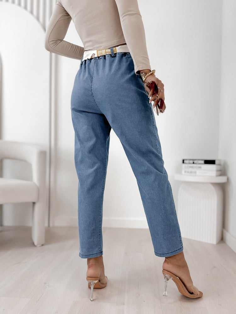 SPODNIE ROTFELD JEANSOWE