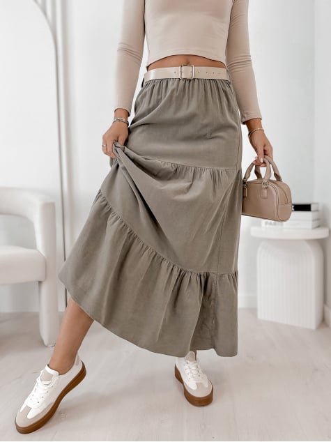 SPÓDNICA SZTRUKSOWA YOSELLE...