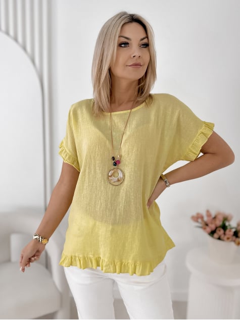 BLUZKA CIREL ŻÓŁTA