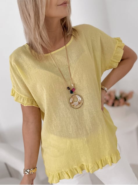 BLUZKA CIREL ŻÓŁTA