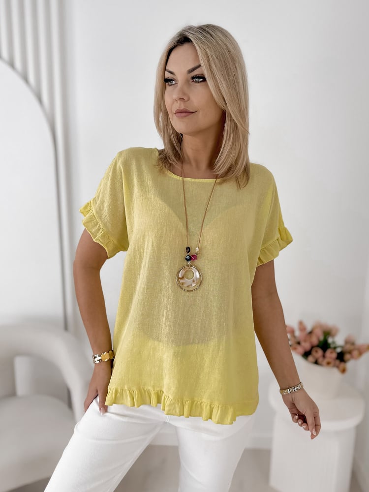 BLUZKA CIREL ŻÓŁTA