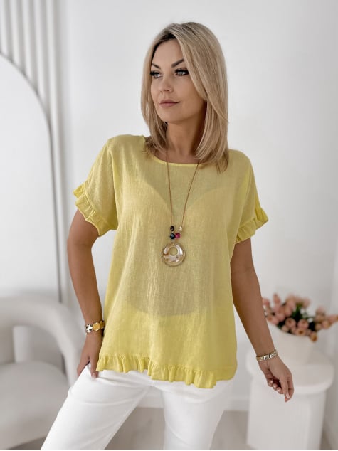 BLUZKA CIREL ŻÓŁTA