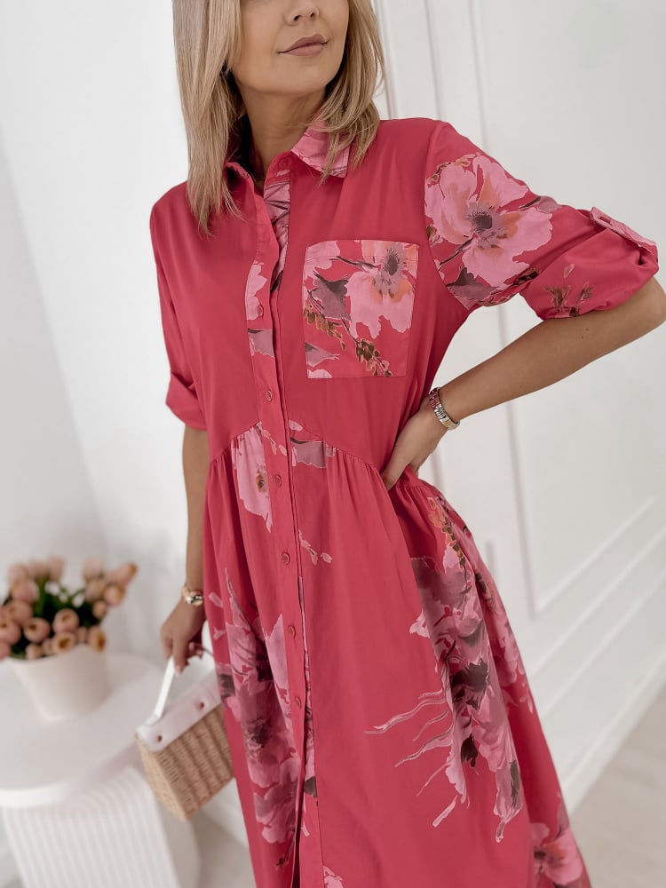 SUKIENKA MURRAY MALINOWA