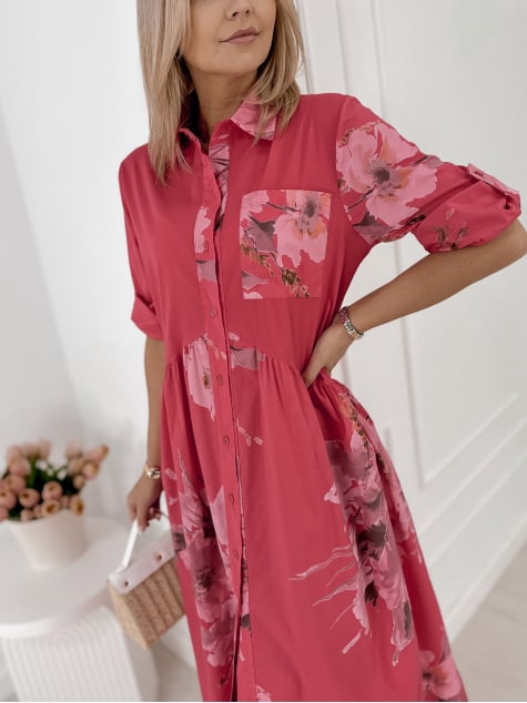 SUKIENKA MURRAY MALINOWA