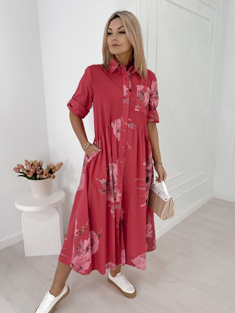 SUKIENKA MURRAY MALINOWA