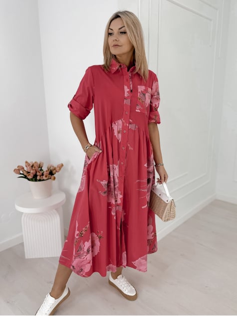 SUKIENKA MURRAY MALINOWA