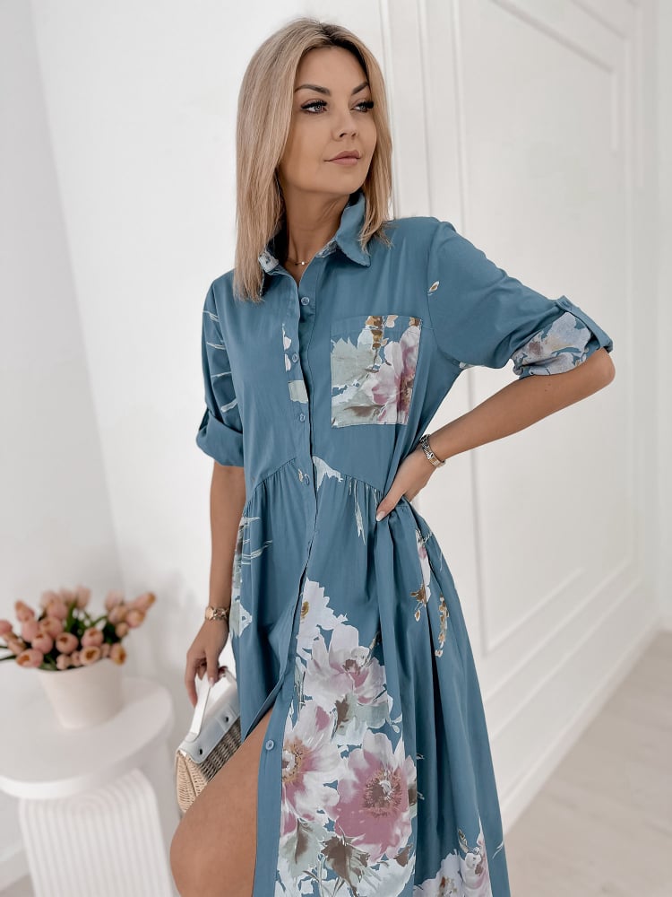 SUKIENKA MURRAY NIEBIESKA