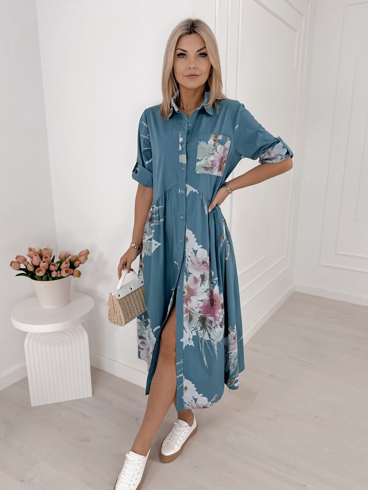 SUKIENKA MURRAY NIEBIESKA