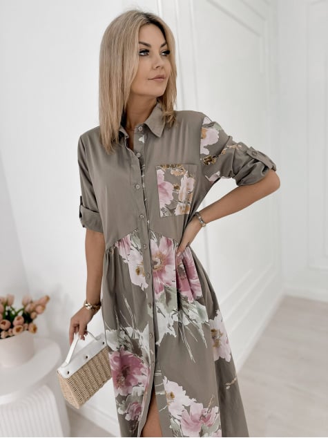 SUKIENKA MURRAY CIEMNOBEŻOWA