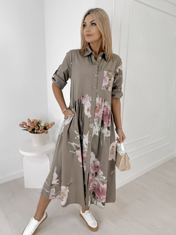 SUKIENKA MURRAY CIEMNOBEŻOWA