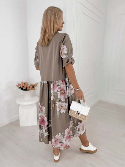 SUKIENKA MURRAY CIEMNOBEŻOWA