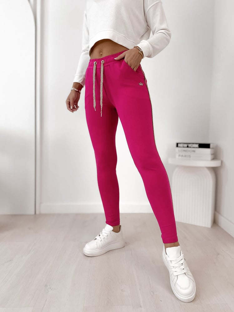 SPODNIE BARRIS RÓŻOWE