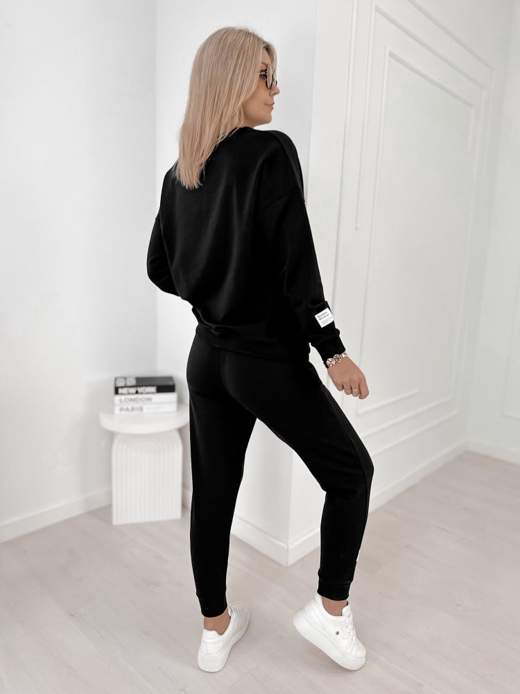 KOMPLET DRESOWY BYRON CZARNY