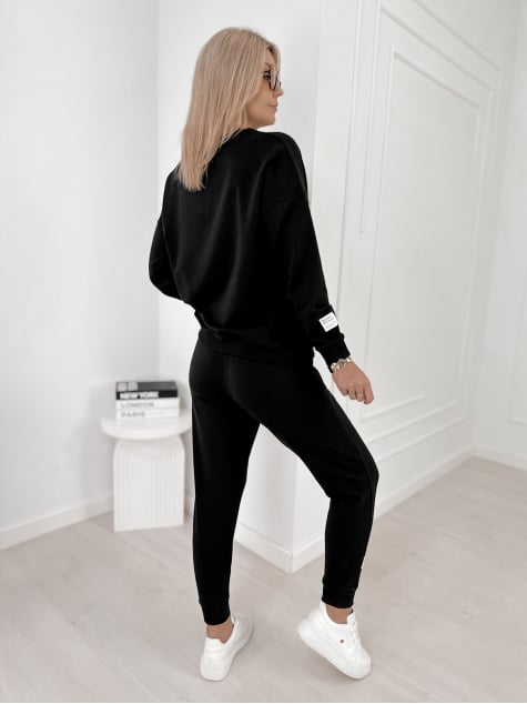 KOMPLET DRESOWY BYRON CZARNY