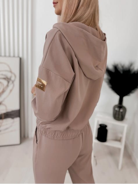 KOMPLET DRESOWY NERYS BRĄZOWY